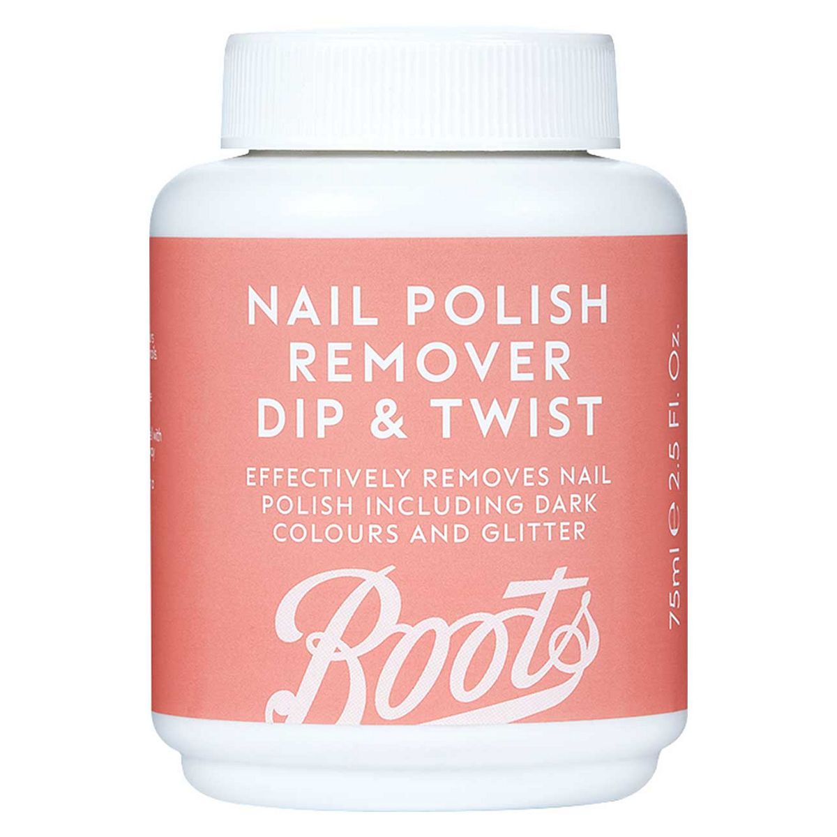 Boots Nail Polish Remover Dip & Twist 75Ml