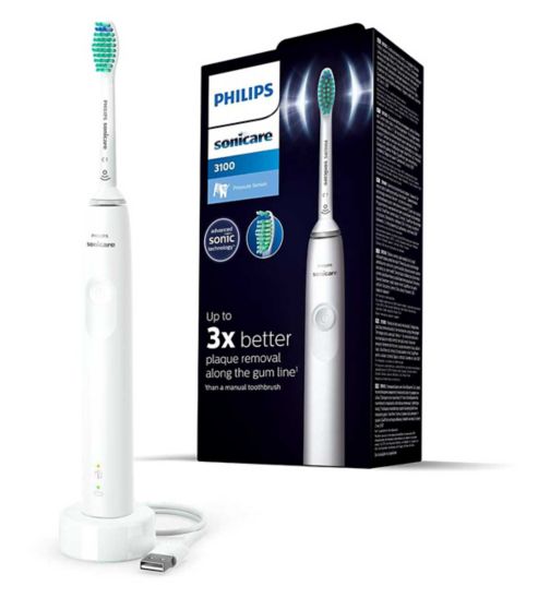 Philips Sonicare Series 3100 Toothbrush - White HX3671/13