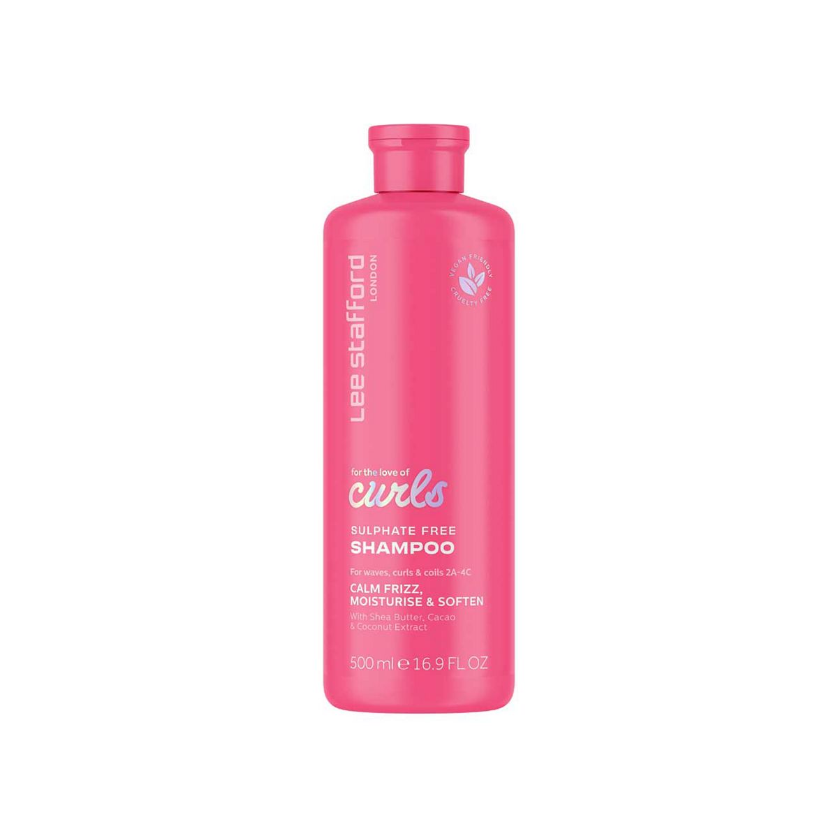 Lee Stafford For The Love Of Curls Sulphate Free Shampoo 500ml