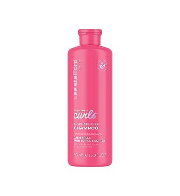Lee Stafford For The Love Of Curls Sulphate Free Shampoo 500ml
