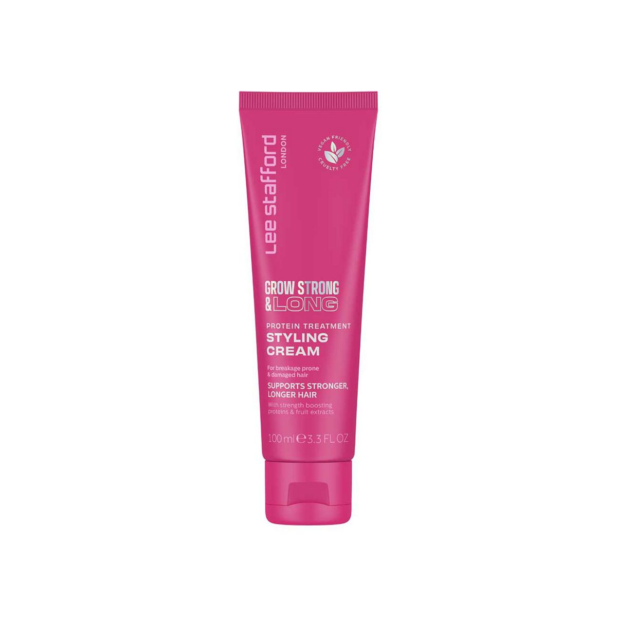 Lee Stafford Grow Strong & Long Protein Treatment Styling Cream 100ml
