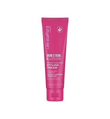 Lee Stafford Grow Strong & Long Protein Treatment Styling Cream 100ml