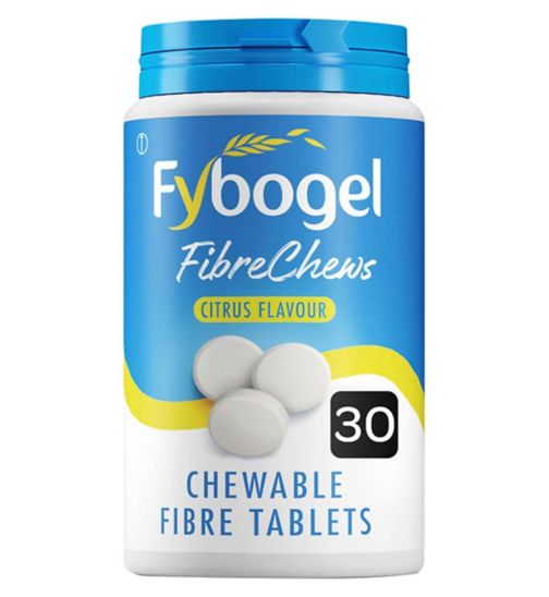 Fybogel Fibre chews – Citrus Flavour – 30 tablets