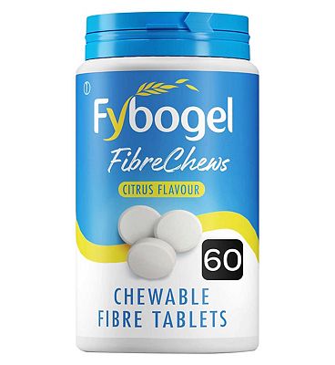 Click to view product details and reviews for Fybogel Fibre Chews Citrus Flavour 60 Tablets.