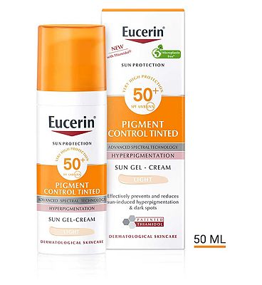 Eucerin Sun Pigment Control Tinted Facial Sun Fluid SPF50+ Light 50ml