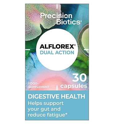 Alflorex Dual Action - Daily Gut & Mental Wellness Supplement - 30 Capsules