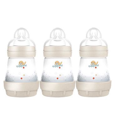 MAM Easy Start Anti Colic 160ml Bottle 3 Pack - Shell