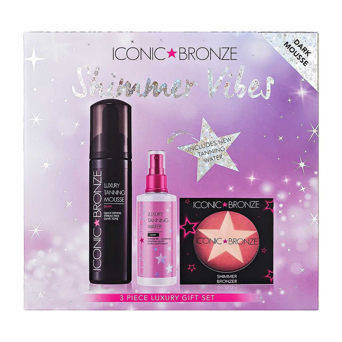 Iconic Bronze Shimmer Vibes Dark Mousse Set