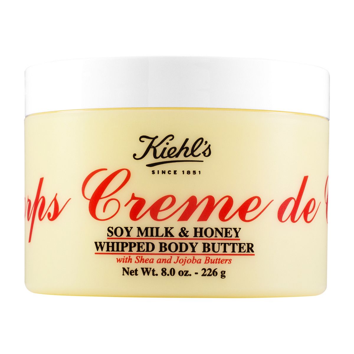 Kiehl's Crème De Corps Soy Milk & Honey Whipped Body Butter 226g