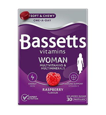 bassetts vitamins woman raspberry flavour  30 pastilles