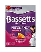 Bassetts Vitamins During Pregnancy Strawberry & Orange Flavour - 30 Pastilles