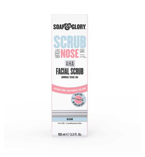 Soap & Glory Scrub Your Nose In It AHA Facial Polish