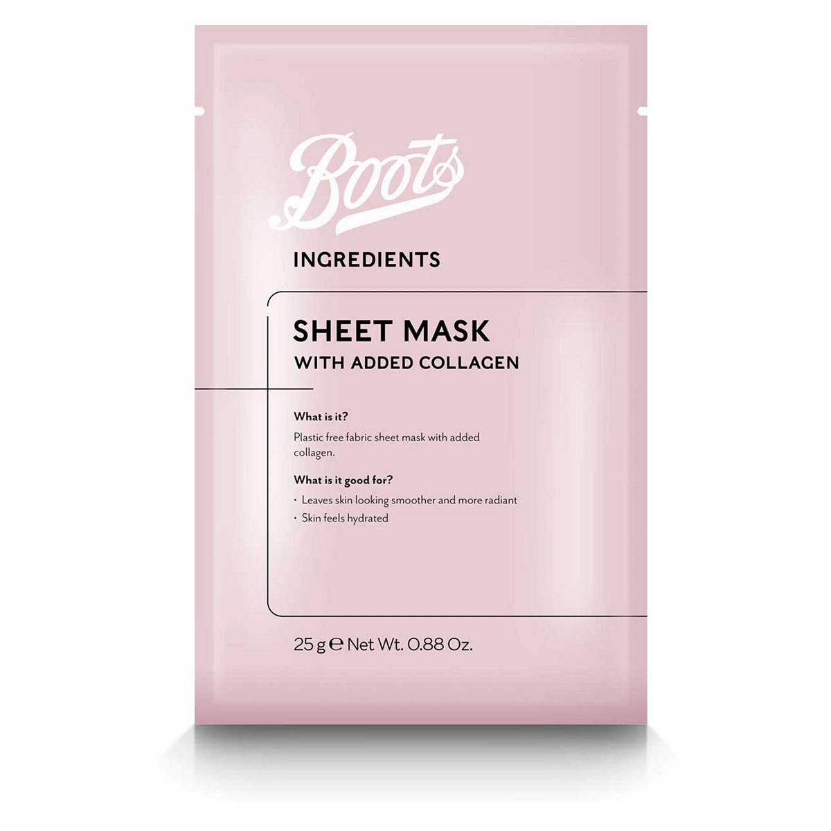 Boots Sheet Mask With Added Collagen