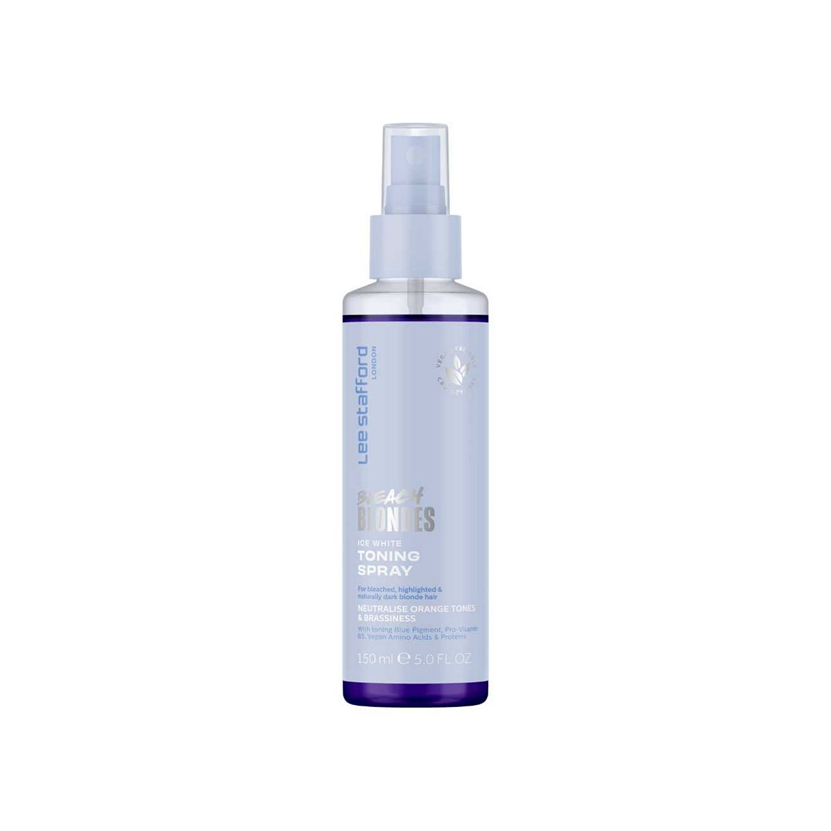 Lee Stafford Bleach Blondes Ice White Tone Correcting Conditioning Spray 150ml