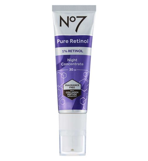 No7 Pure Retinol 1% Retinol Night Concentrate 30ml