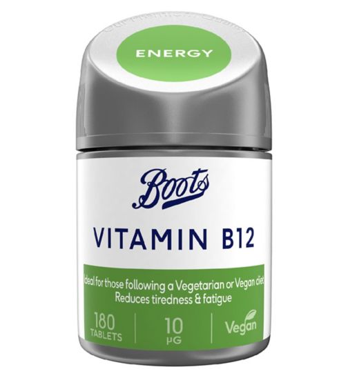 Boots Vitamin B12 180 Tablets