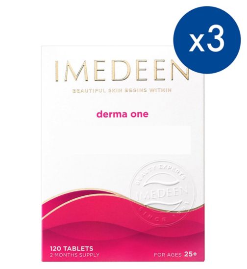 Imedeen Derma One 120s;Imedeen Derma One 6 Month Supply;Imedeen Derma One Beauty & Skin Supplement - 120 Tablets