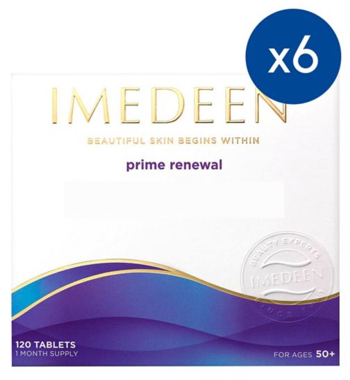Imedeen Prime Renewal 120 tablets;Imedeen Prime Renewal 6 Month Supply;Imedeen Prime Renewal Beauty & Skin Supplement - 120 Tablets