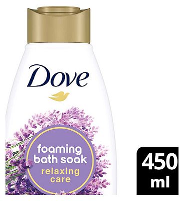 Dove Relaxing Care Bath Soak Lavender & Chamomile 450ml