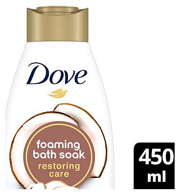 Dove Restoring Care Bath Soak Coconut & Cacao 450ml