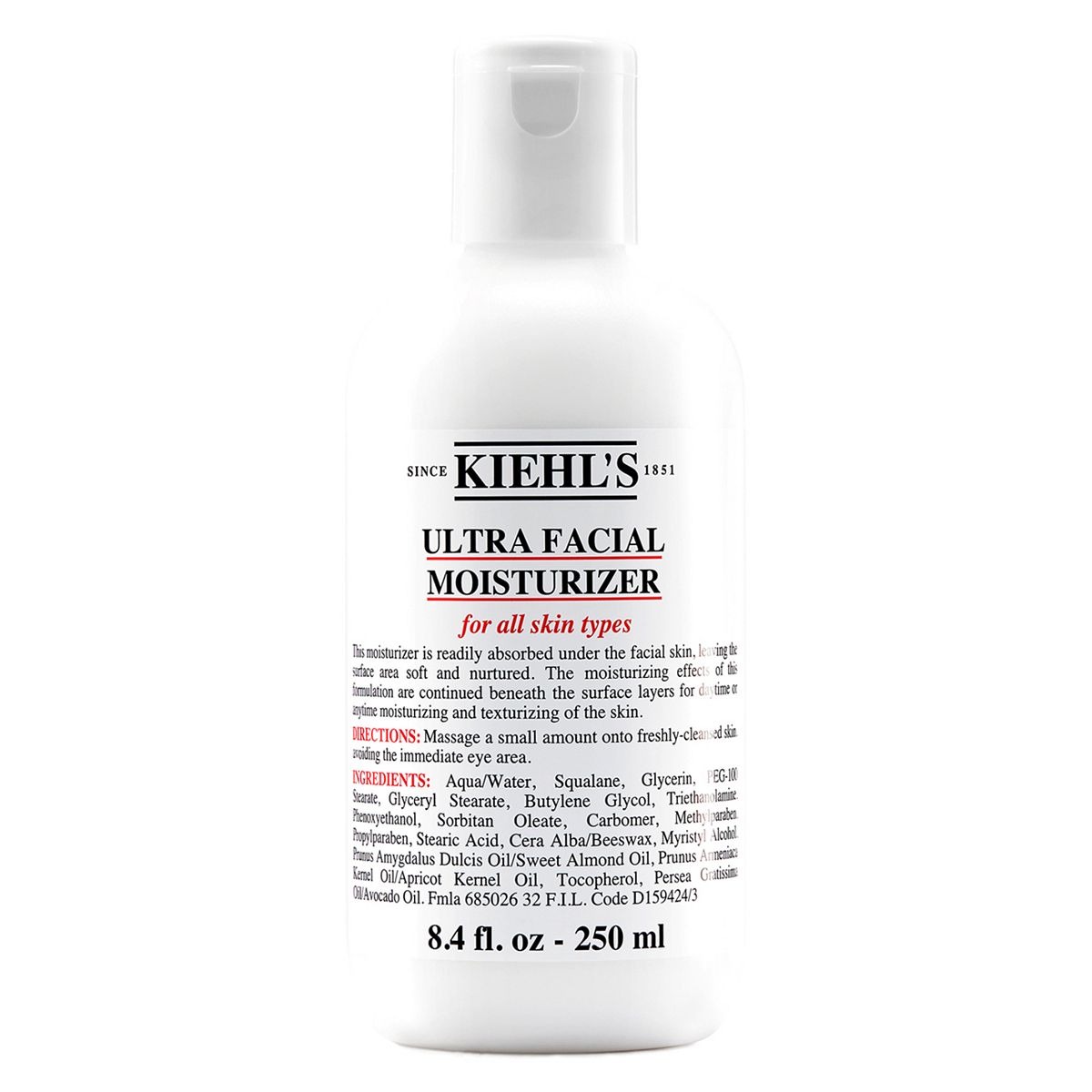 Kiehl's Ultra Facial Moisturiser250 ml, 250ml