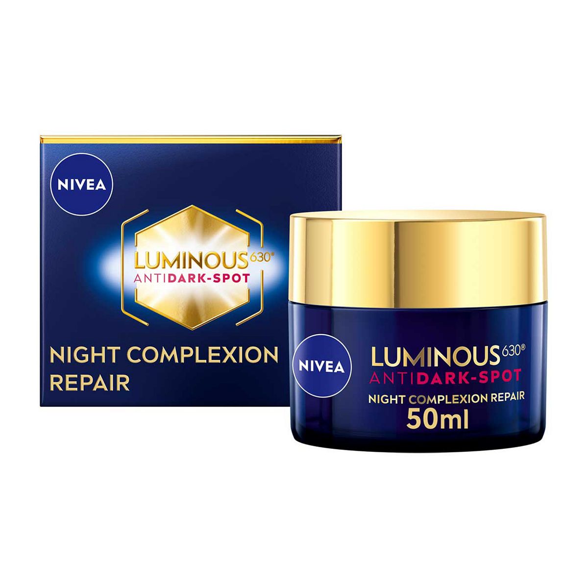Nivea Cellular Luminous 630 Anti Spot Night 50Ml Dark/Cream