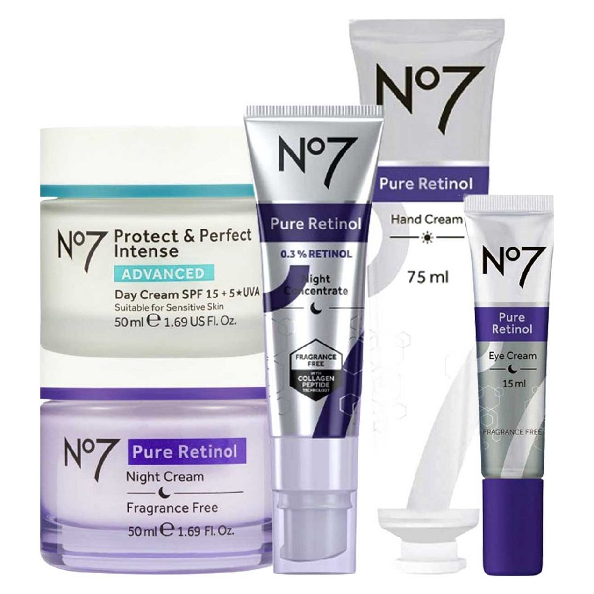 No7 Retinol Total Kit Bundle