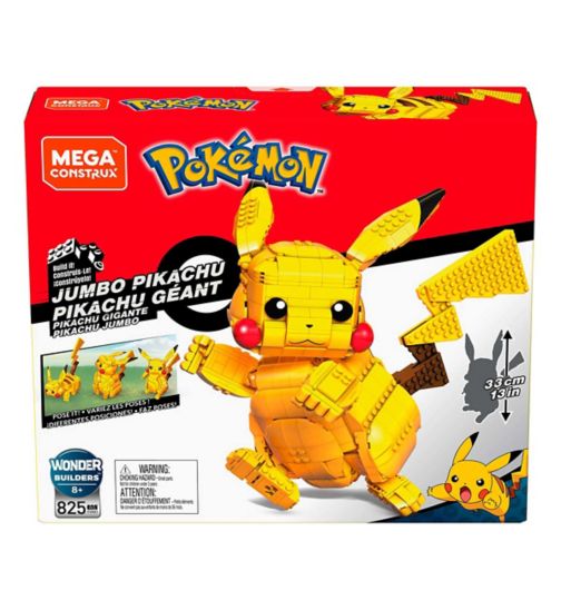 Mega Bloks Construx Pokemon Jumbo Pikachu