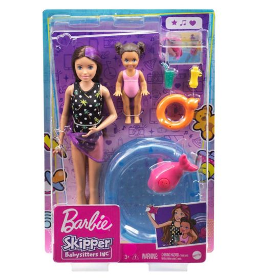 Barbie Babysitter Pool & Toddler