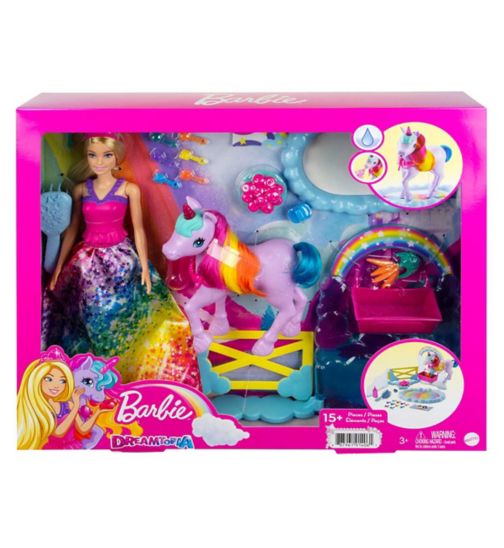 Barbie Rainbow Potty Unicorn Play Set