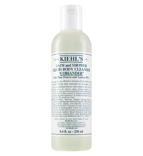 Kiehl's Bath and Shower Liquid Body Cleanser Coriander 250ml