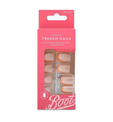Boots French Nails - Citrus Tips