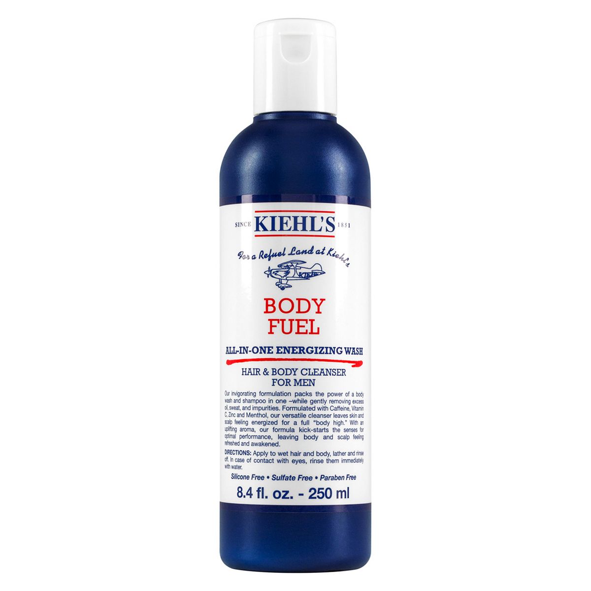 Kiehl's Body Fuel Wash250 ml, 250ml