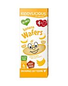 Kiddylicious Banana Mini Wafers 4x4g