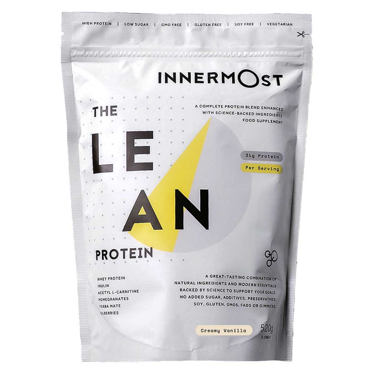 Innermost The Lean Protein Vanilla 520G