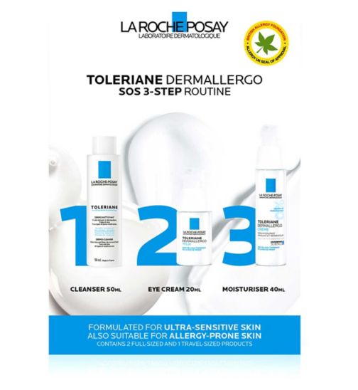 La Roche-Posay Toleriane Dermallergo Sos 3-Step Soothing Kit
