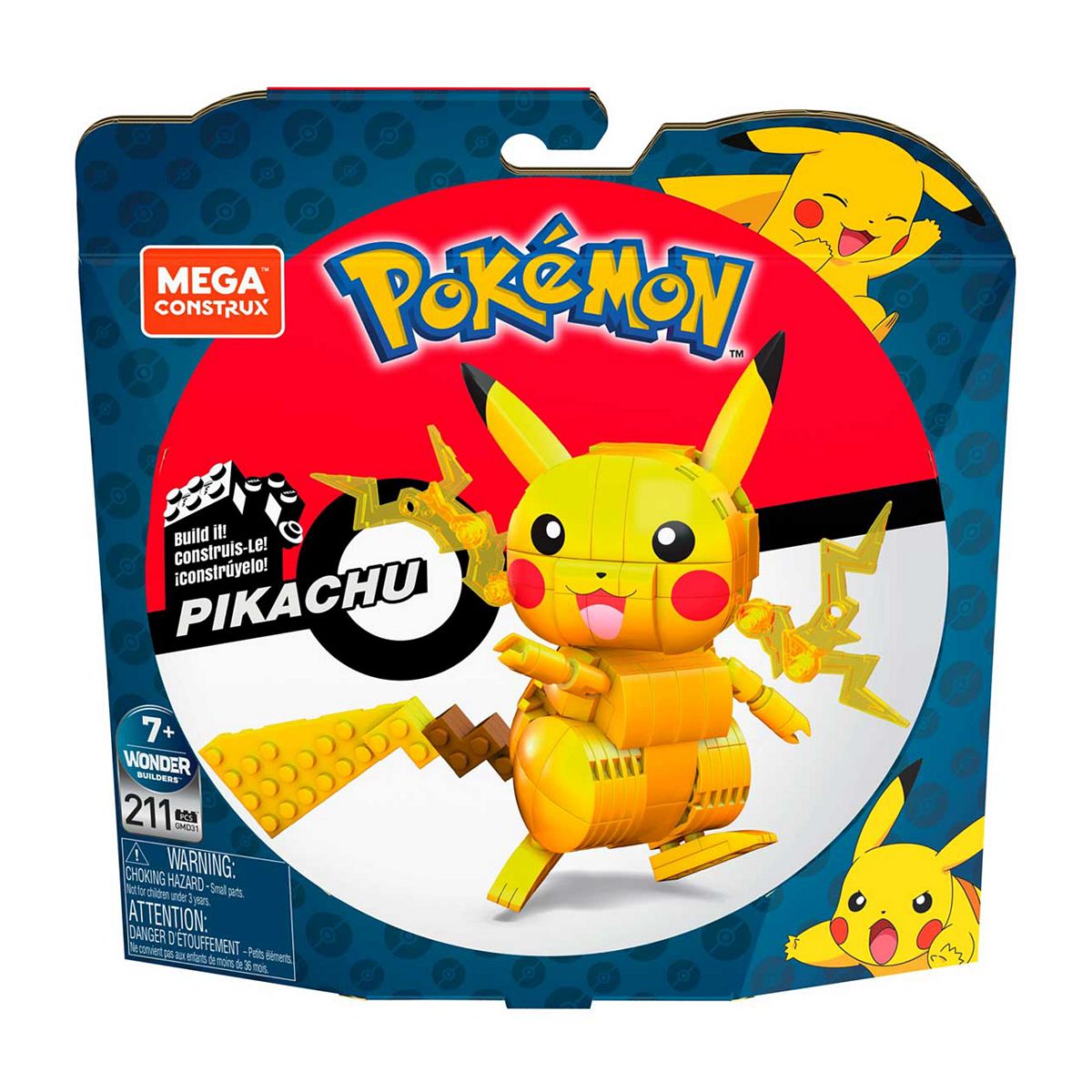 Mega Construx Mega Bloks Construx Pokemon Pikachu