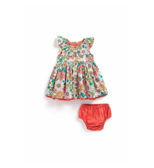 Floral Dress and Knickers Set