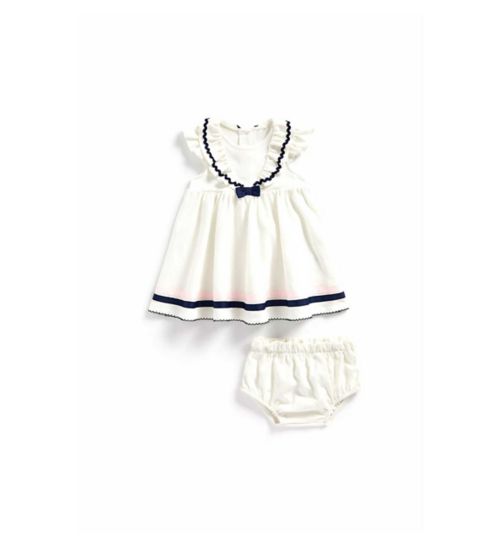 Heritage Pique Dress and Knickers Set