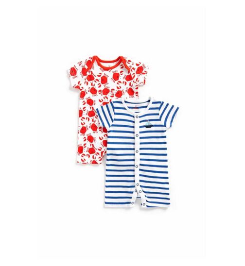 Little Sailor Rompers - 2 Pack