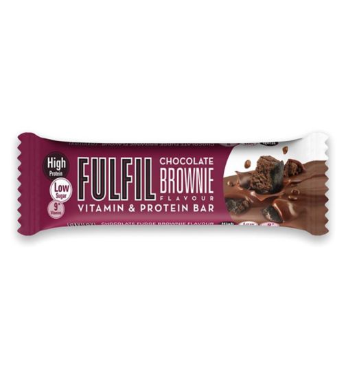 Fulfil vitamin and protein bar chocolate brownie 55g
