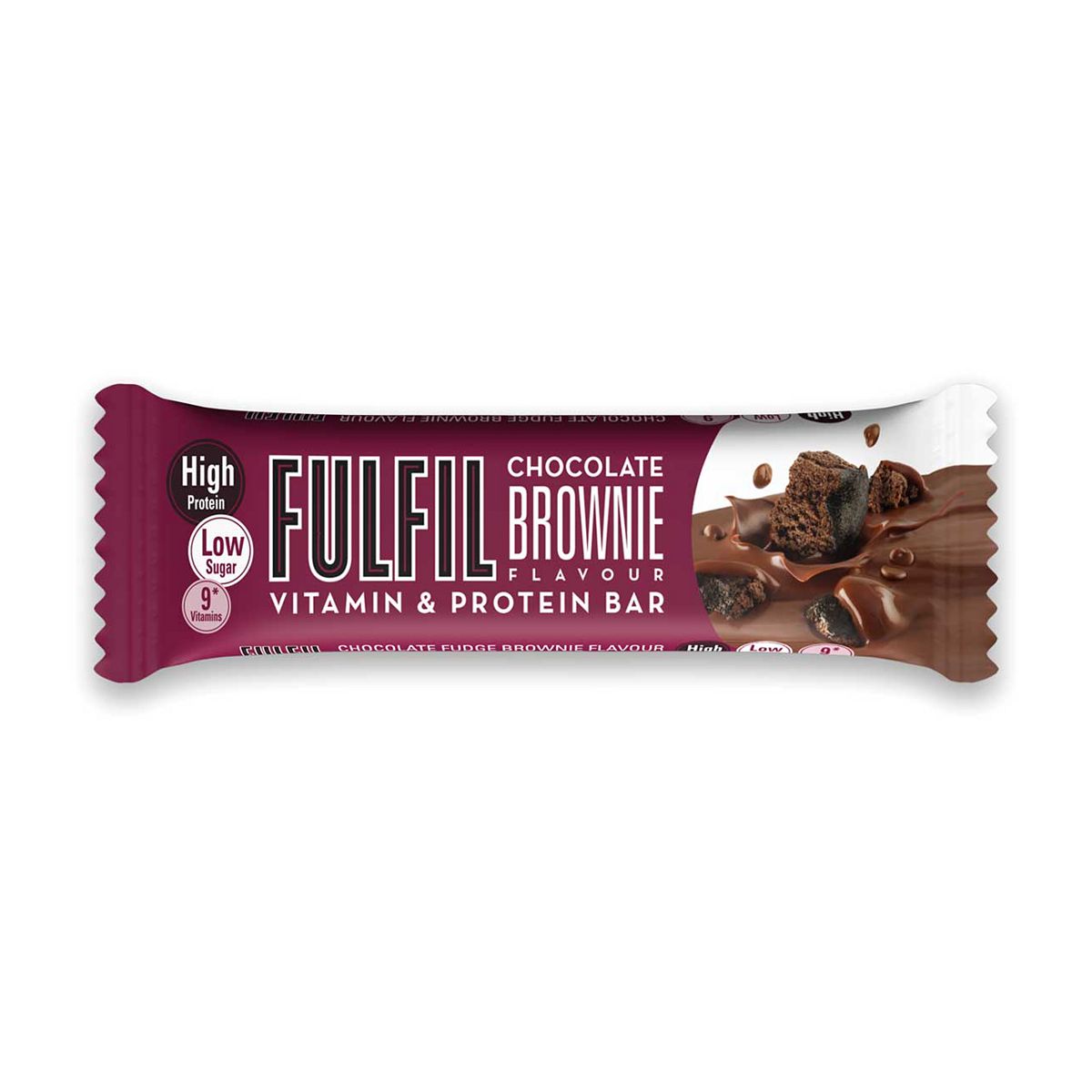 Fulfil Vitamin And Protein Bar Chocolate Brownie 55G