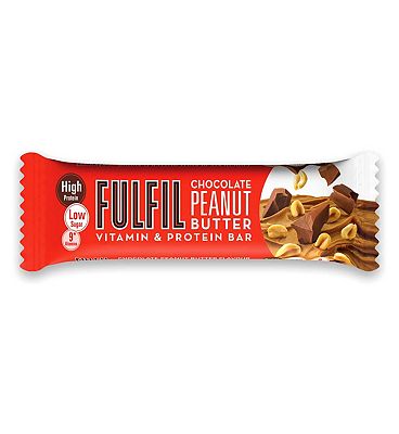Fulfil vitamin and protein bar chocolate peanut butter 55g