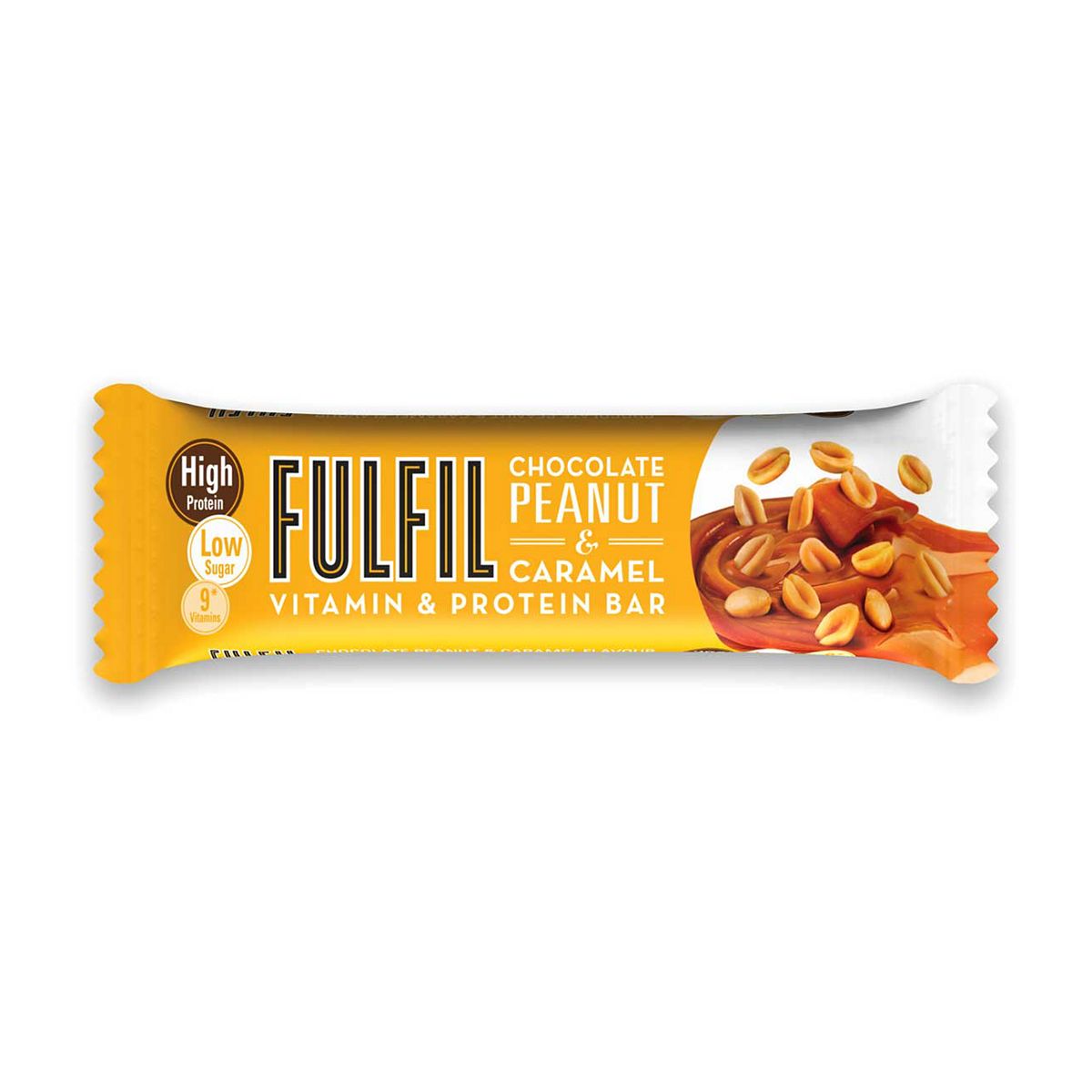 Fulfil Vitamin And Protein Bar Peanut Caramel 55G