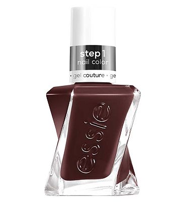 Essie Gel Couture 542 All Checked Out Red Brown Colour, Longlasting High Shine Nail Polish 13.5 Ml
