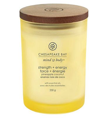 Chesapeake Bay Candle Medium Jar Strength & Energy