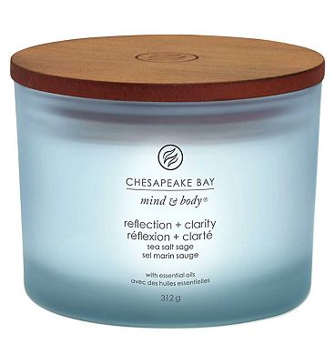 Image of Chesapeake Bay Candle 3-Wick Jar Reflection & Clarity
