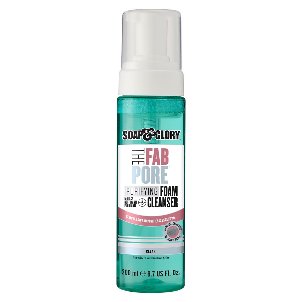 Soap & Glory The Fab Pore Purifying Foam Cleanser200 ml, 200ml