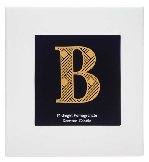 Landon Tyler Alphabet Candle - Letter B - Midnight Pomegranate 140g