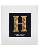 Landon Tyler Alphabet Candle - Letter H - Midnight Pomegranate 140g